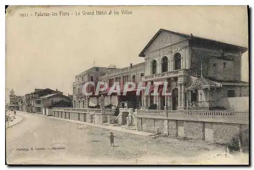 Cartes postales Palavas les Flots Le Grand Hotel et les Villas