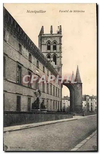 Ansichtskarte AK Montpellier Faculte de Medecine