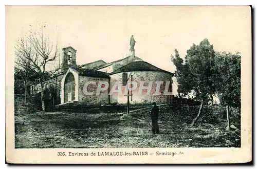 Cartes postales Environs de LAMALOU les BAINS Ermitage