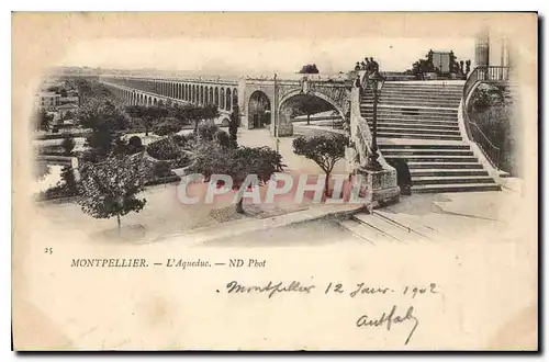 Ansichtskarte AK MONTPELLIER L'Aqueduc ND Phot