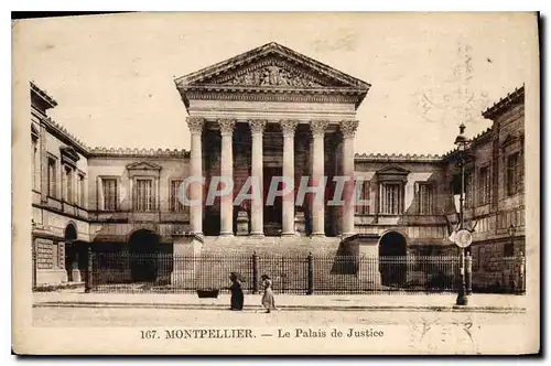 Cartes postales MONTPELLIER Le Palais de justice