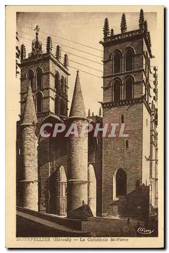 Cartes postales MONTPELLIER HERAULT la Cathedrale St-pierre