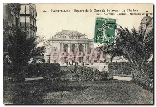 Cartes postales Montpellier Square de la grand de Palavas Theatre