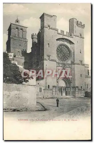 Cartes postales BEZIERS La Cathedrale