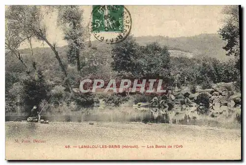 Cartes postales LAMALOU LES BAINS Herault Les Bors de l'Orb