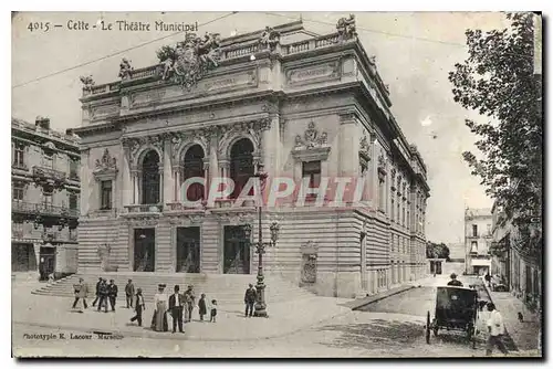 Cartes postales Cette Le Theatre Municipal