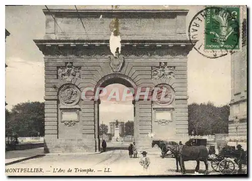 Cartes postales MONTPELLIER L'Arc de Triomphe