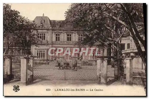 Cartes postales LAMALOU les BAINS Le Casino