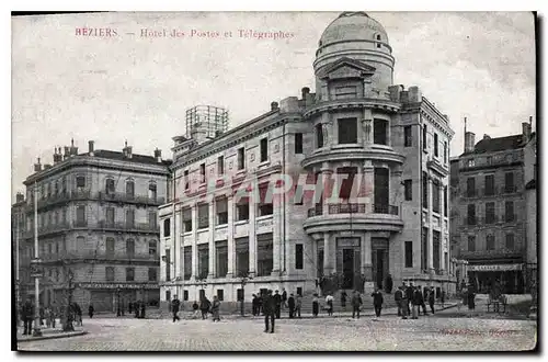 Ansichtskarte AK BEZIERS Hotel des Postes et Telegraphes