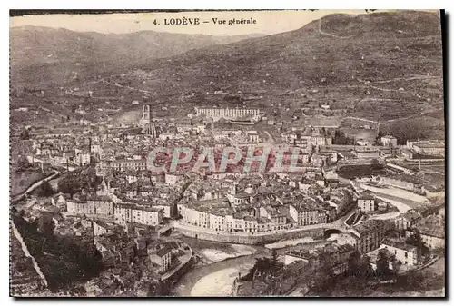 Cartes postales LODEVE Vue generale