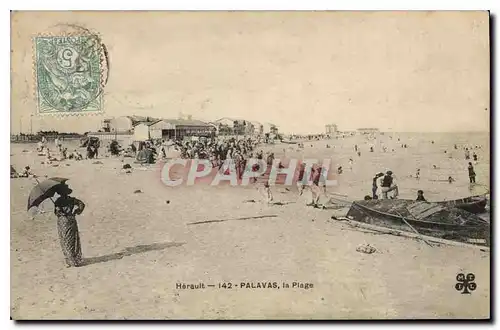 Cartes postales PALAVAS la plage