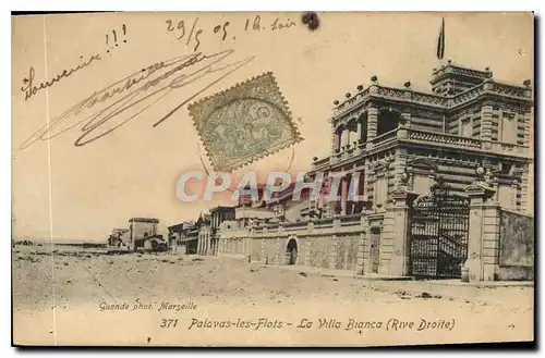 Cartes postales Palavas les Flots La Villa Blanca Rive droite