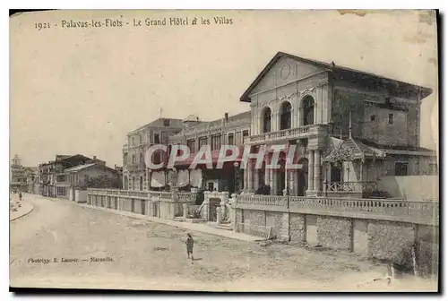 Cartes postales Palavas les Flots Le Grand Hotel el les Villas