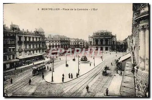 Cartes postales MAONTPELLIER Place de la comedie