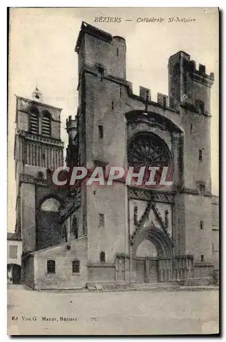 Cartes postales BEZIERS Cathedrale St Nazaire