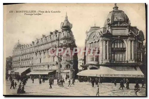 Cartes postales MONTPELLIER place de la Comedie