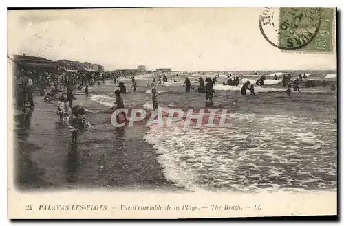 Cartes postales PALAVAS LES FLOTS Vue d'ensemble de Plage