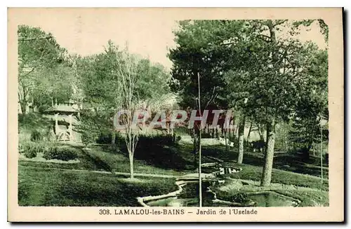 Ansichtskarte AK LAMALOU les BAINS Jardin de I'Uselade