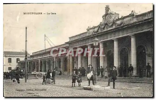 Cartes postales MONTPELLIER La Gare