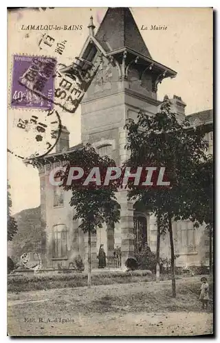 Cartes postales LAMALOU les BAINS La Mairie