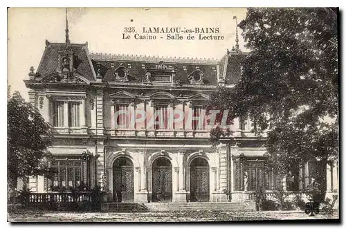 Cartes postales LAMALOU les BAINS Le Casino Salle de Lecture