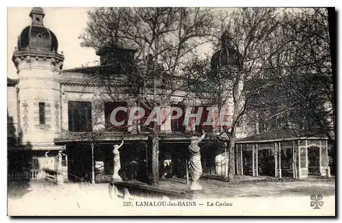 Cartes postales LAMALOU les BAINS Le Casino