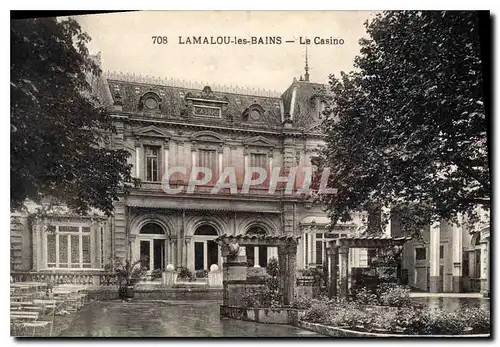 Cartes postales LAMALOU les BAINS Le Casino