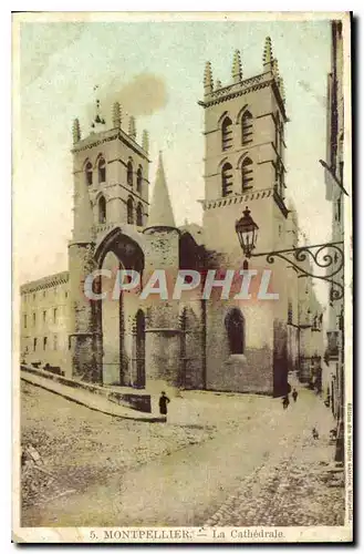 Cartes postales MOTPELLIER La Cathedrale