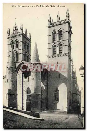 Cartes postales MONTPELLIER Cathedrale Saint Pierre