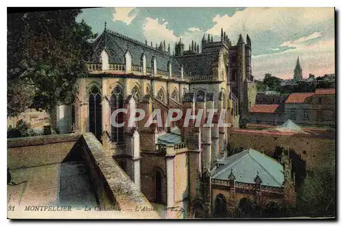 Cartes postales MONTPELLIER La Cathedrale