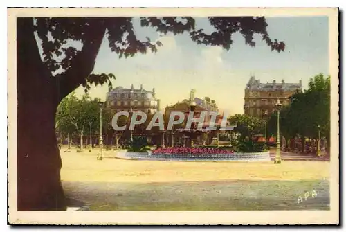 Ansichtskarte AK Beziers Place Jean Jaures