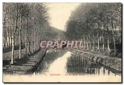 Cartes postales BEZIERS Les Bords du Canal