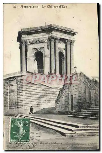 Cartes postales MONTPELLIER Le Chateau d'Eau