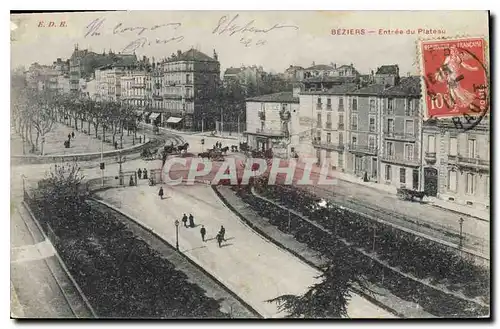 Cartes postales BEZIERS Entree du Plateau