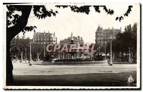 Ansichtskarte AK Beziers Place Jean Jaures