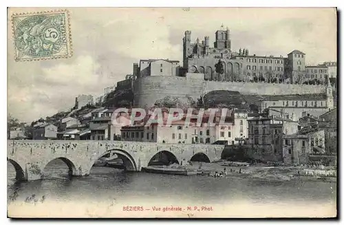 Cartes postales BEZIERS Vue generale