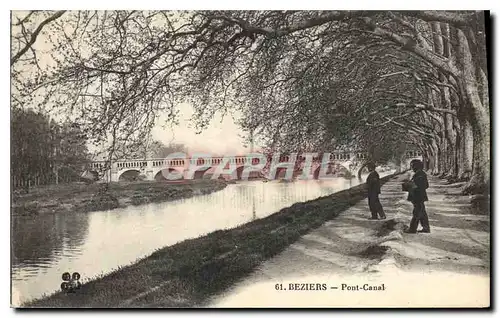 Cartes postales BEZIERS Pont Canal