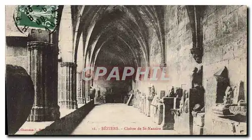 Cartes postales Beziers Cloitre de St Nazaire