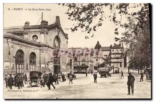 Cartes postales NANACY La Gare Saint Jean