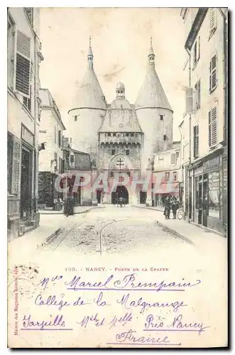 Cartes postales NANCY PORTE DE LA CRAFFE