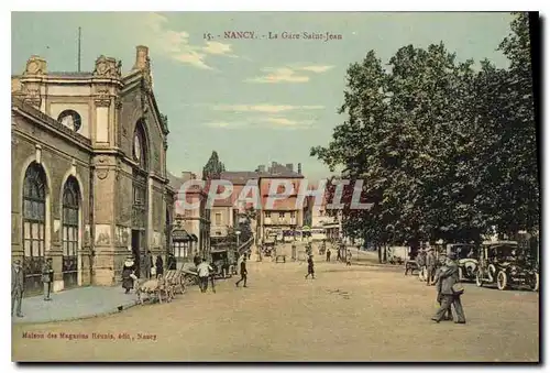 Cartes postales NANCY La Gare Saint Jean