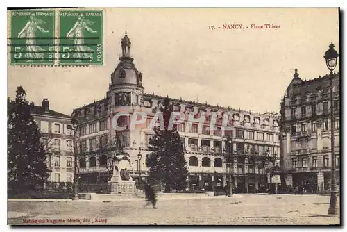 Cartes postales NANCY Place Thiers