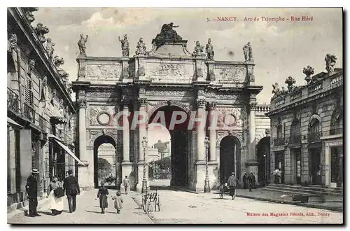 Cartes postales NANCY Are de Thiomphe Rue Here