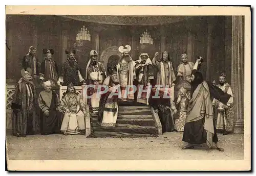 Cartes postales La passion a Nancy Judas devant Le Sannedrin