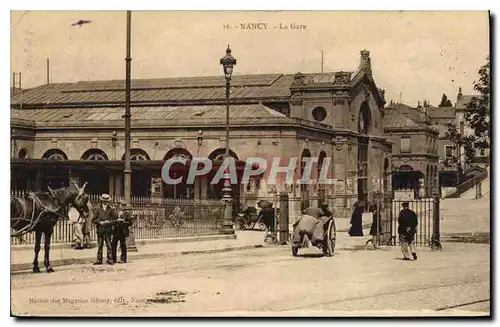 Ansichtskarte AK NANCY La Gare