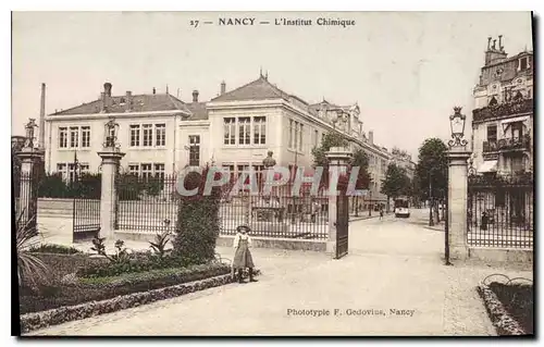 Ansichtskarte AK Nancy L'Institut Chimique