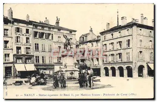 Cartes postales Nancy Satue equestre de Rene II