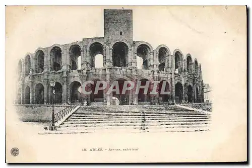 Ansichtskarte AK Arles Arenes exterieur