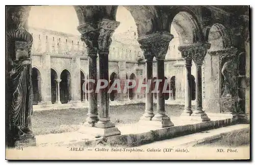 Cartes postales Arles Cloitre St Trophime