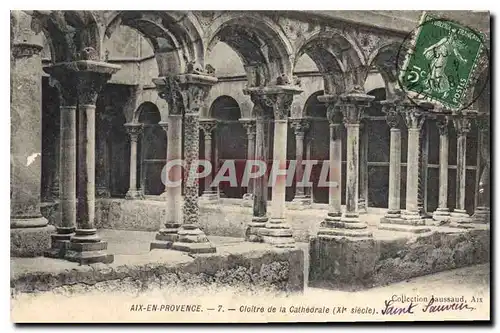 Cartes postales Aix en Provence Cloitre de la Cathedrale XI siecle